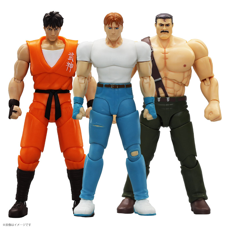 楽天市場】フィギュア ファイナルファイト 52TOYS 3.75'シリーズ