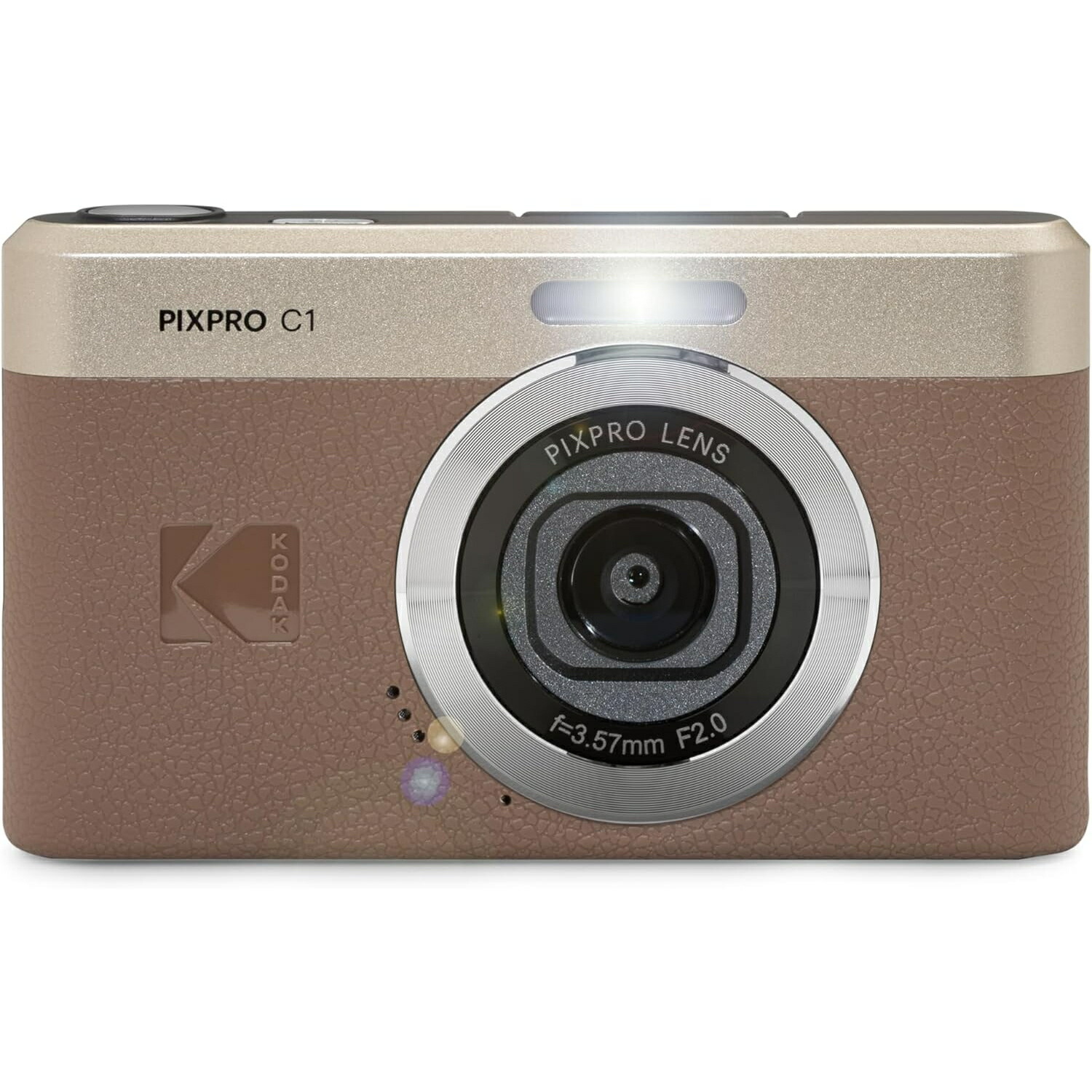 楽天市場】☆即出荷！☆ KODAK Pixpro C1 BR ブラウン 超コンパクト