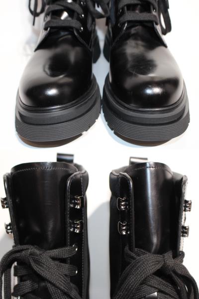 楽天市場】PRADA プラダ コンバットブーツ メンズ8ハーフ 約27.5cm
