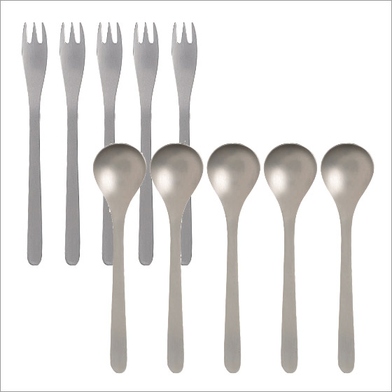 楽天市場】柳宗理 ステンレス カトラリーセット ティースプーン・ヒメ