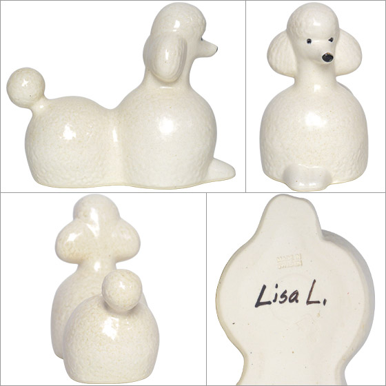 楽天市場】【ポイント5倍 3/1】リサラーソン 置物 ケンネル プードル