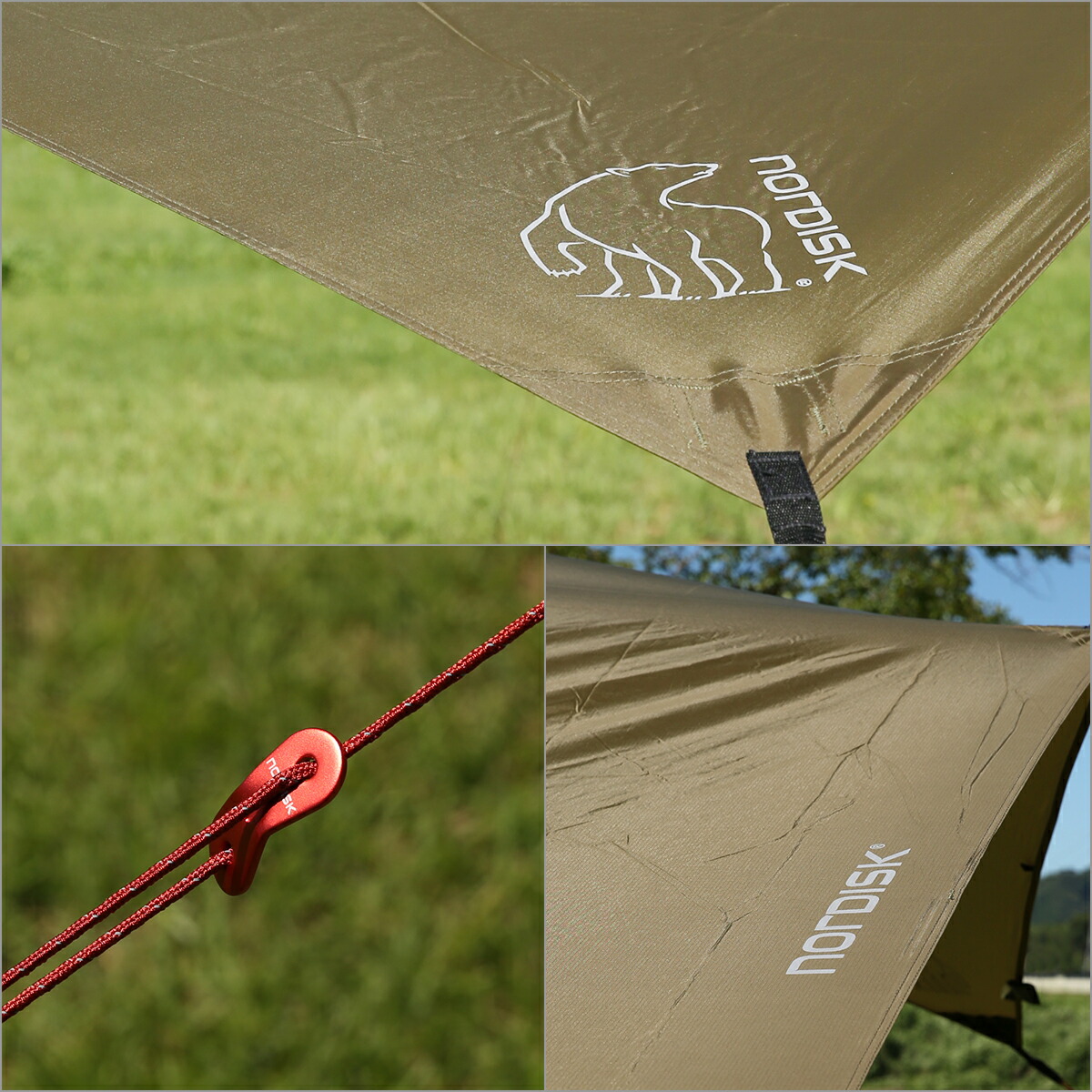 楽天市場】【ポイント5倍 3/1】ノルディスク タープ ヴォス14 PU