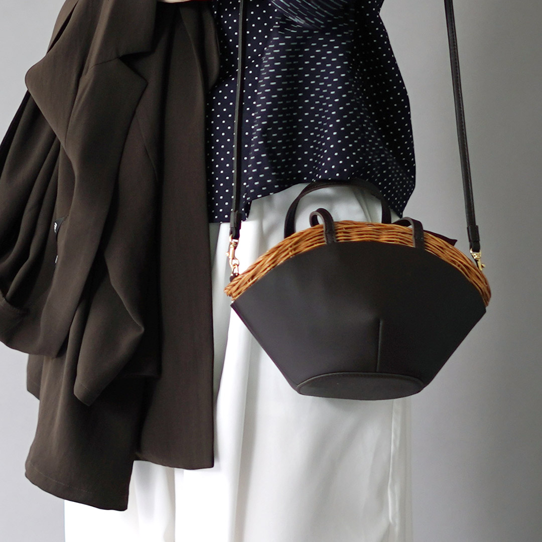 楽天市場】【動画あり】BAGMATI（バグマティ） ショルダー かごバッグ