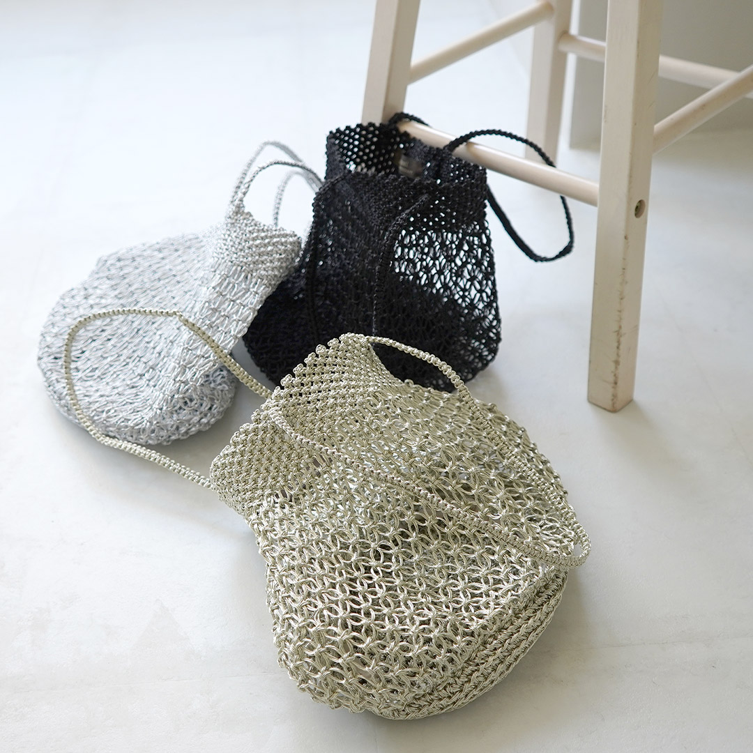 楽天市場】【動画あり】BAGMATI（バグマティ） メッシュ コード編み