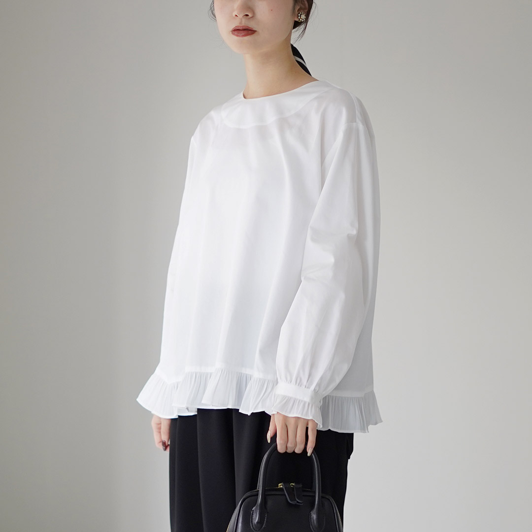 楽天市場】TUMUGU（ツムグ） コットンサテン プルオーバー