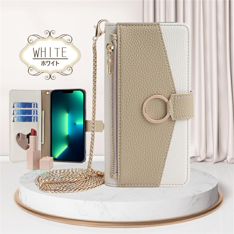 楽天市場】鏡/小銭入れ/チェーン付き 楽天ハンド 5G スマホケース手帳