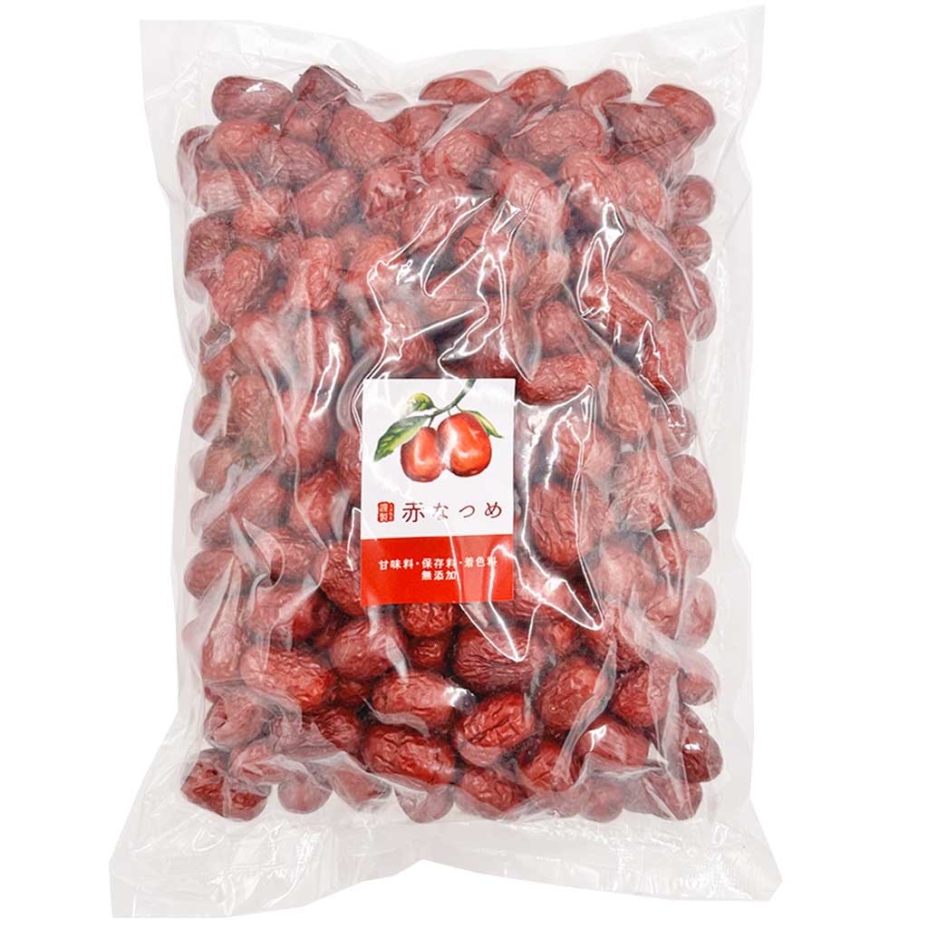 楽天市場】棗 ナツメ 1kg 種有り（260～300粒入り）無添加 新疆乾燥