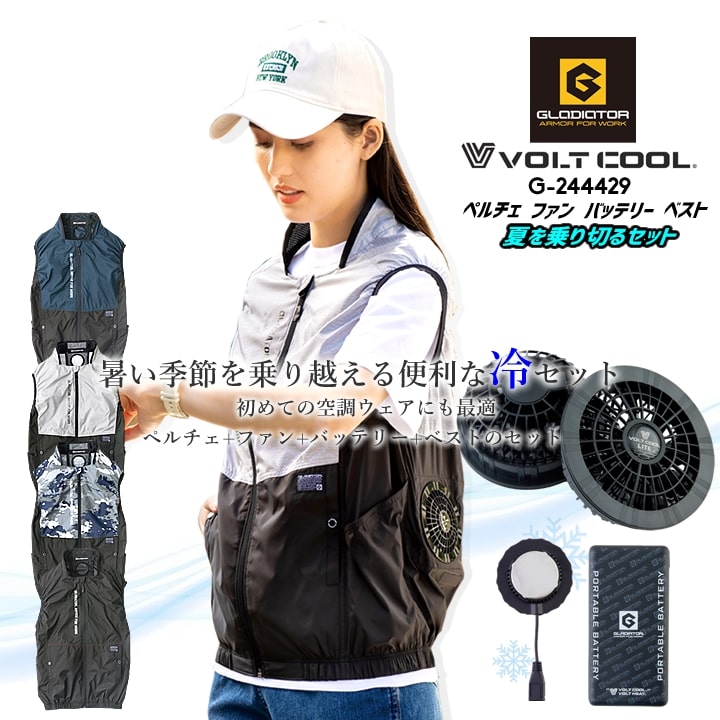 楽天市場】【即日発送】ペルチェ 空調 ベスト ペルチェ付き ひんやり