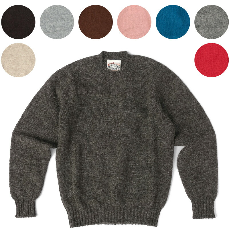 楽天市場】Jamieson's ジャミーソンズ サドルショルダー クルーネック