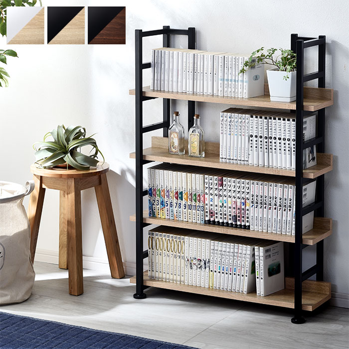 楽天市場】スリム ブックシェルフ OK 00-242-ok オーク オーク