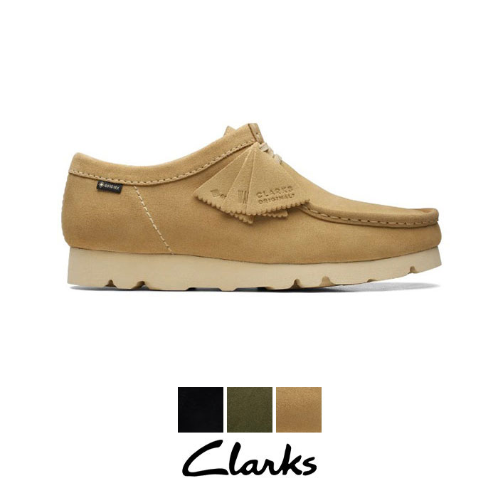 楽天市場】CLARKS クラークス WallabeeGTX ワラビーGTX(メンズ
