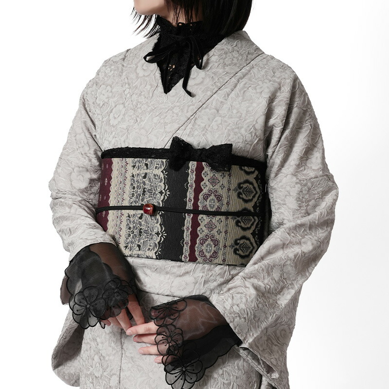 楽天市場】【10%OFFクーポン配布中】レース着物 オーガンジー フラワー