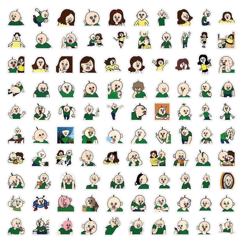 楽天市場】【即納】パンパンイの日常 パンパンイ オクジ シール