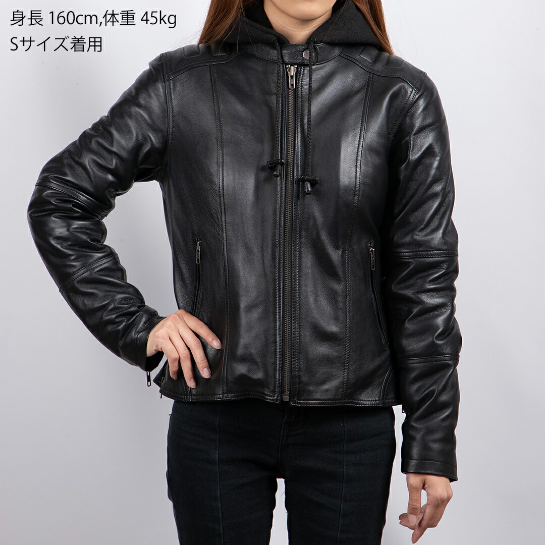 楽天市場】デグナー DEGNER ライダースジャケット FR24WJ-6ブラック