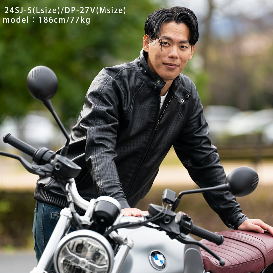 楽天市場】DEGNER デグナー メッシュレザージャケット メンズ 本革