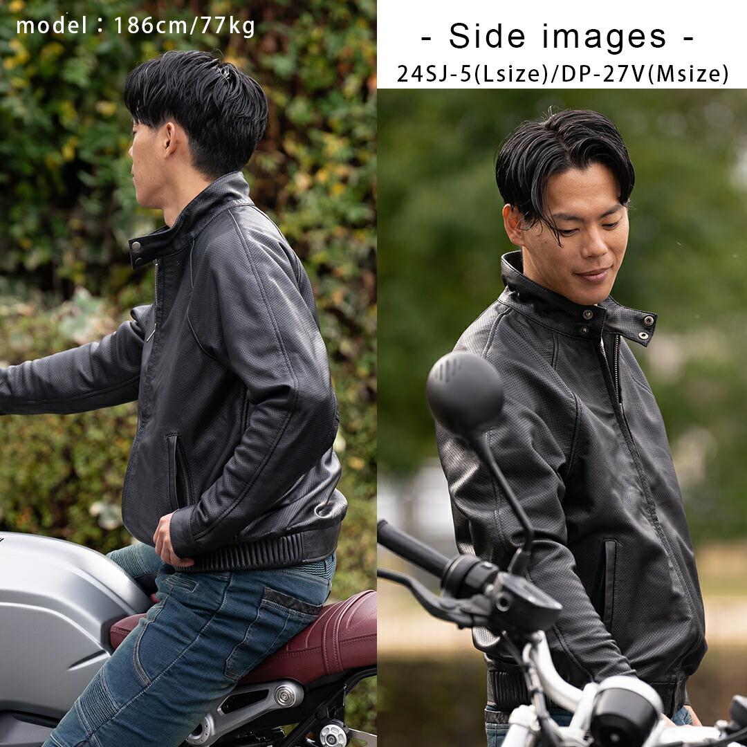 楽天市場】DEGNER デグナー メッシュレザージャケット メンズ 本革