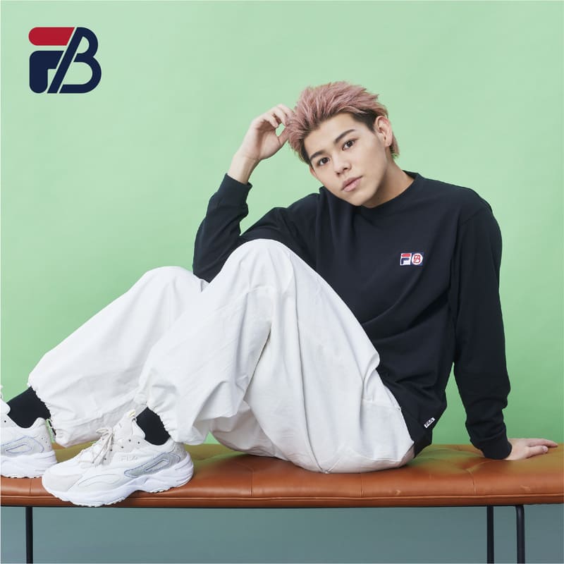 楽天市場】【送料無料】BE:FIRST FILA フィラ コラボ LEO 着用モデル