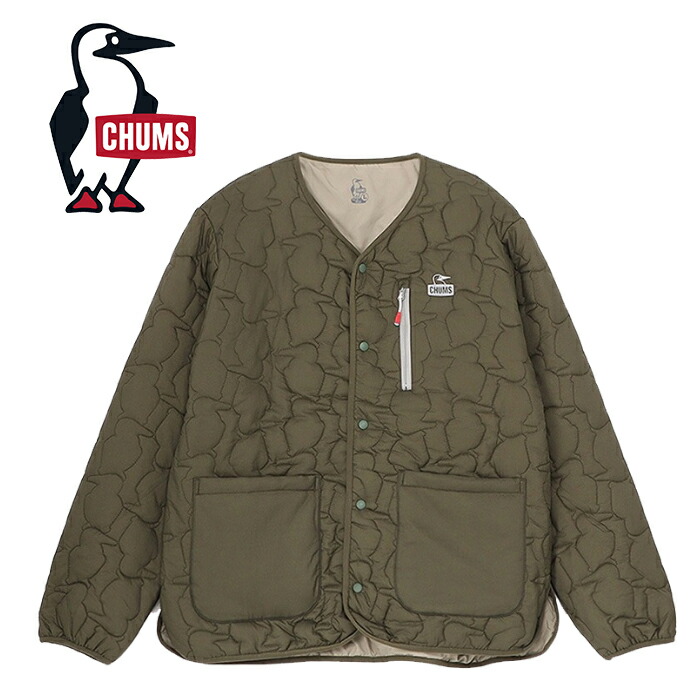 楽天市場】チャムス アウター（カラーカーキグリーン）の通販