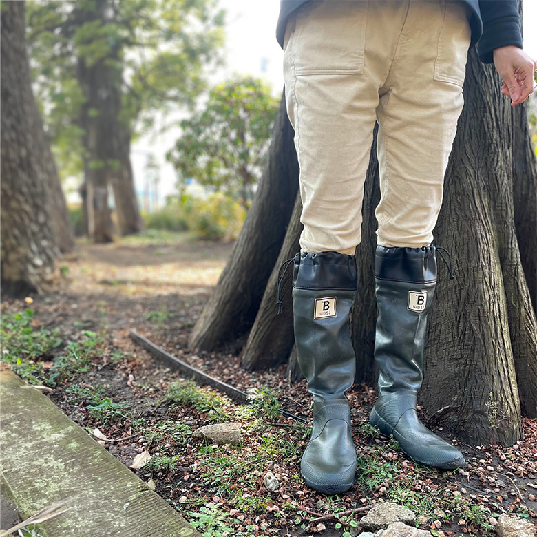 楽天市場】日本野鳥の会 長靴 レインブーツ レディース メンズ ロング