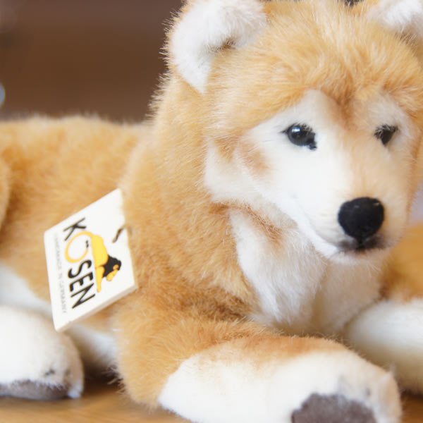 楽天市場】【在庫あり】Kosen ケーセン ドイツ製 ぬいぐるみ 柴犬 伏せ