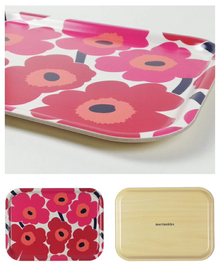 楽天市場】マリメッコ お盆 おぼん トレイ 20×27cm キッチン用品