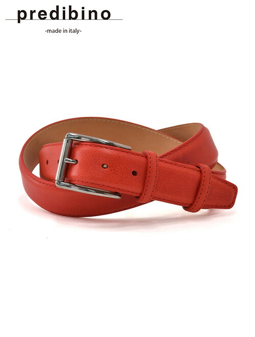 楽天市場】プレディビーノ Predibino レザーベルト メンズ カーフ
