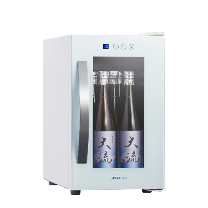 楽天市場】deviceSTYLE/デバイスタイル ワインセラー CG-P8S-W 8本収納