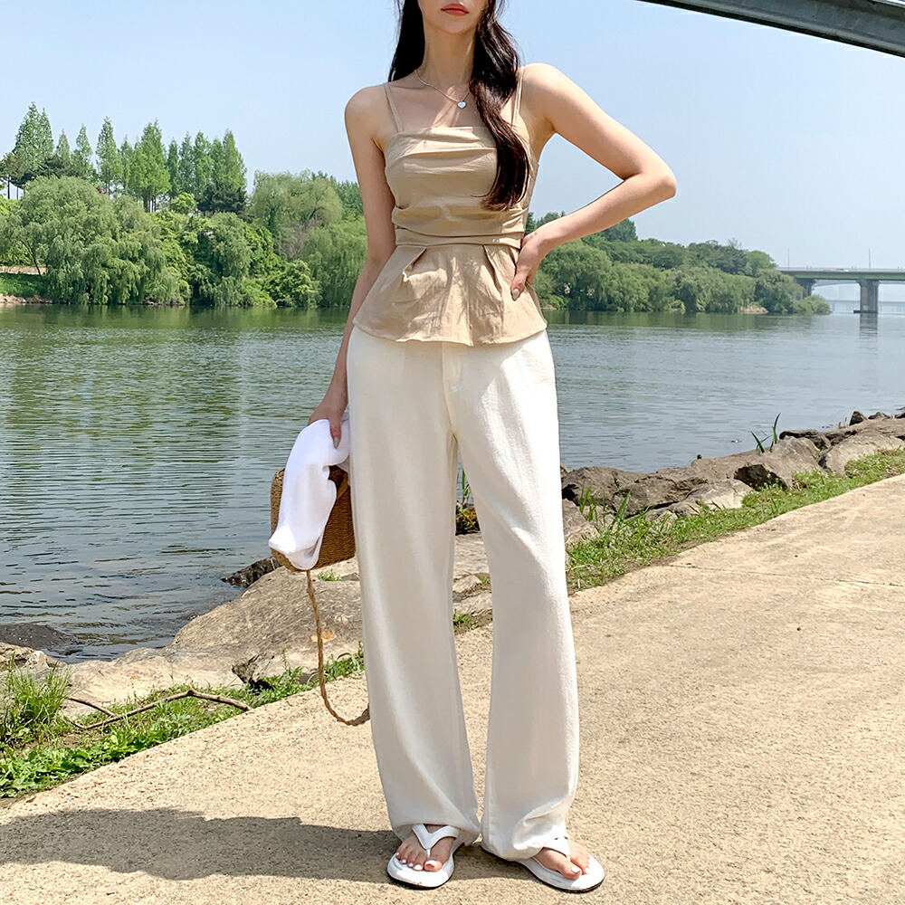 楽天市場】ドレープフレアキャミブラウス・p657580 レディース 【bl