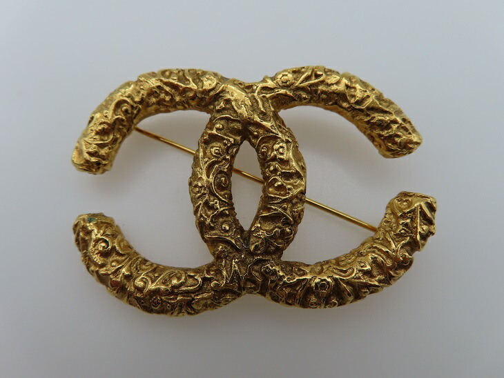 楽天市場】【値下げ】 シャネル CHANEL ブローチ ココマーク 溶岩