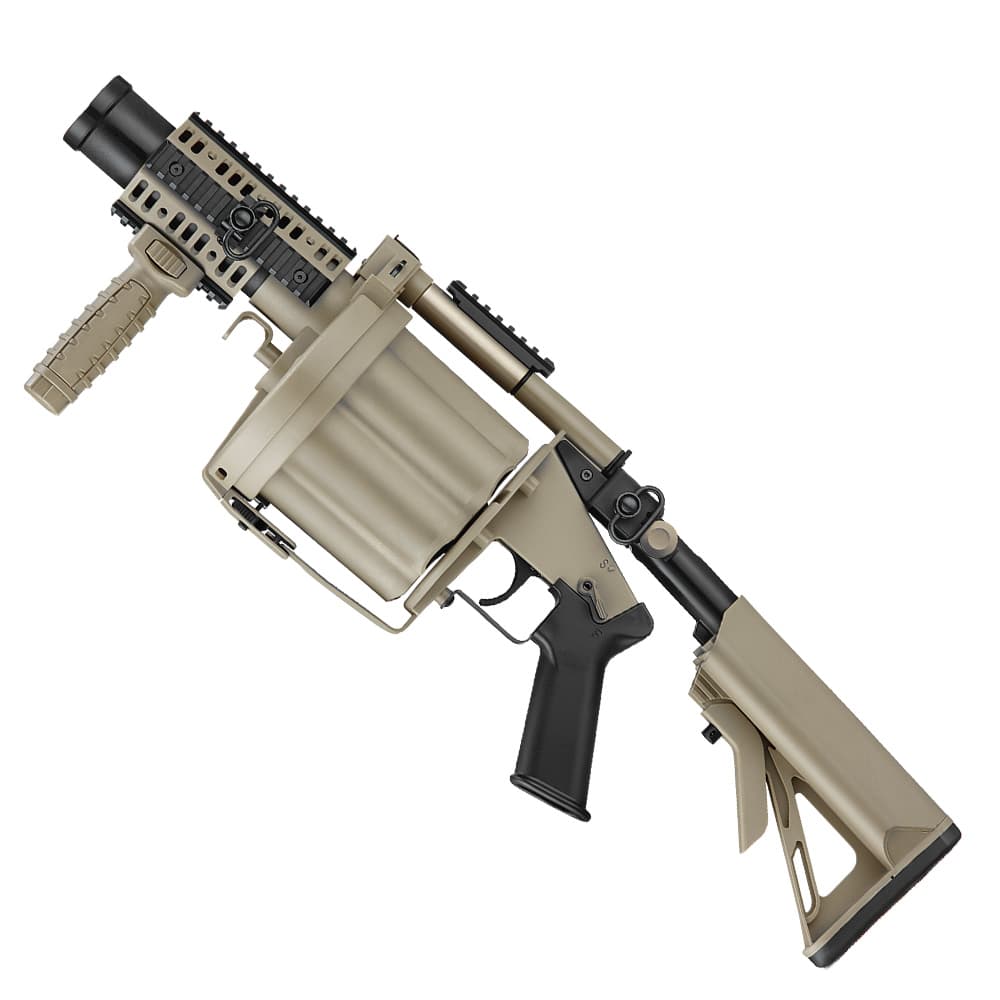 楽天市場】ICS Airsoft グレネードランチャー MGL 40mmモスカート ICS
