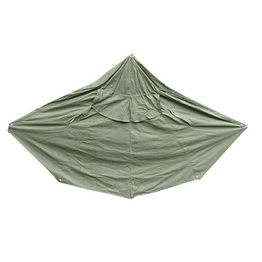 楽天市場】ポーランド軍放出品 テントシート 軍幕 フォリッジグリーン