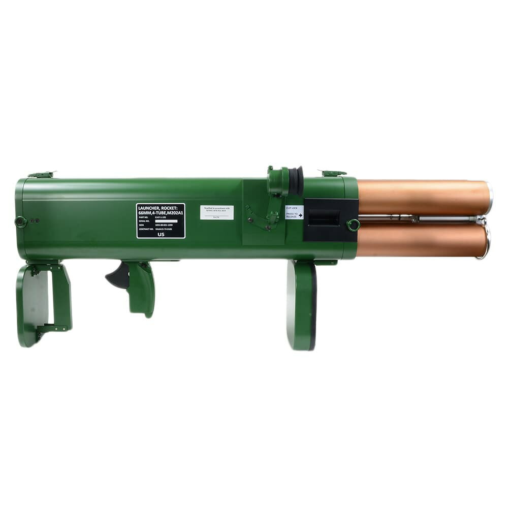 楽天市場】ARROW DYNAMIC ガスランチャー M202A1 FLASH 4連ロケット