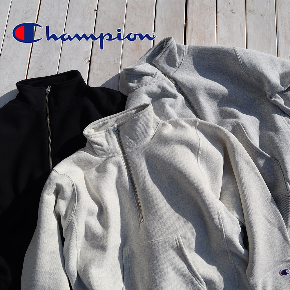 楽天市場】【30%OFF！】REVERSE WEAVE ハーフジップスウェットシャツ