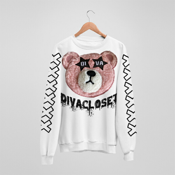 楽天市場】☆目ロゴくま もこもこ ぷくふわ ワッペン クマ 刺繍