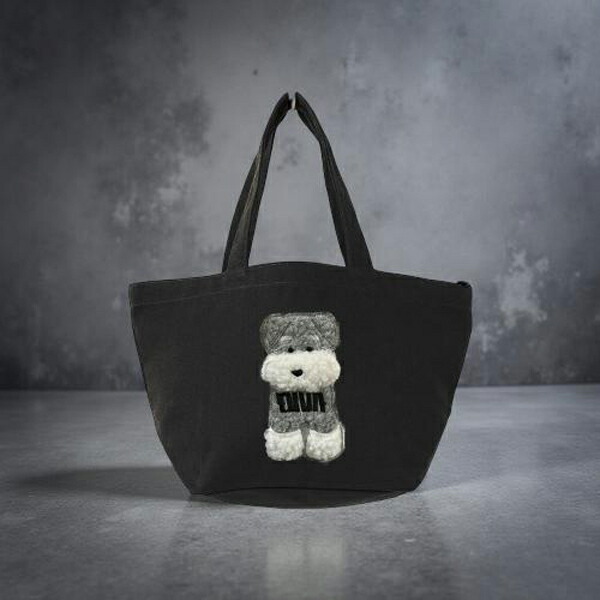 楽天市場】イヌグッズ ネコグッズ クマグッズ 3D刺繍 ミニトート お