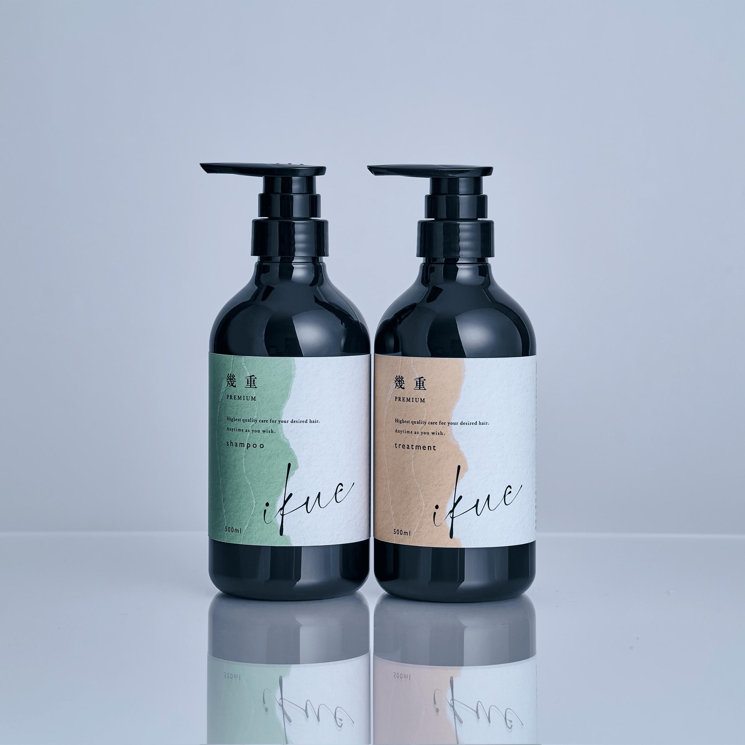 楽天市場】【 IKUE 幾重 プレミアム シャンプー＆トリートメント500ml