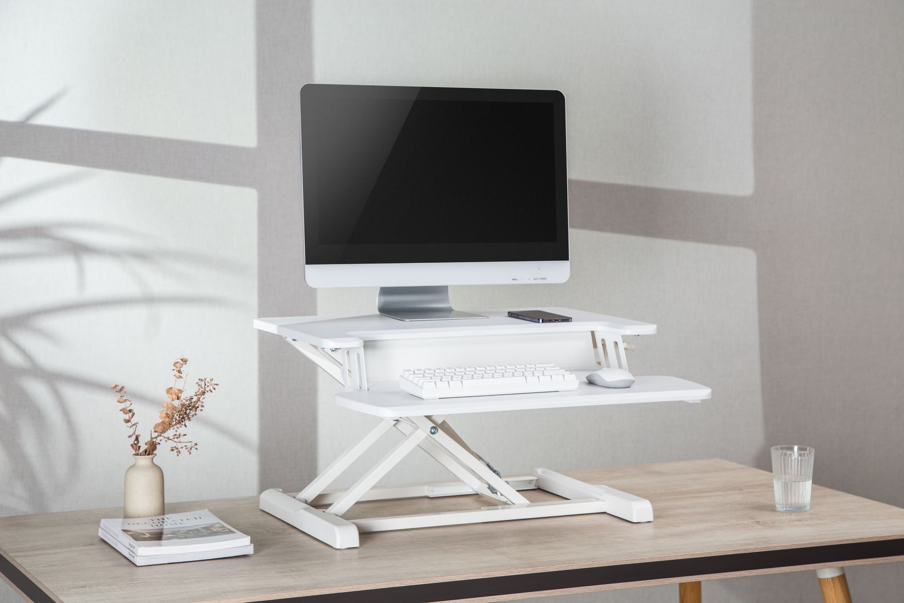 楽天市場】DMM.make 卓上昇降デスク デュアルタイプ ブラック/ホワイト