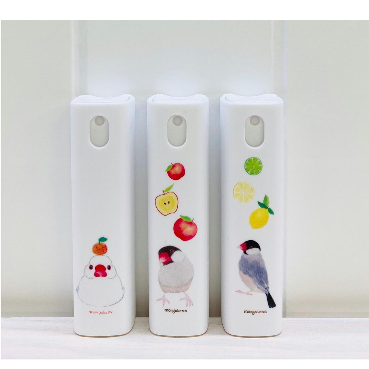 楽天市場】在庫限り スプレーボトル☆文鳥たち(白☆桜☆シナモン) 鳥