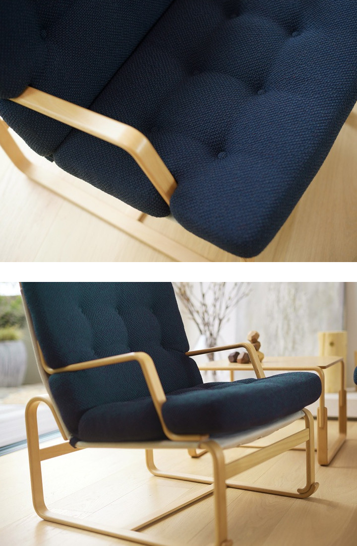 楽天市場】天童木工 ブルーノ・マットソンイージーチェア Low タイプ M