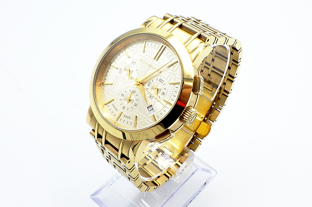 楽天市場】BURBERRY(バーバリー）クロノグラフ BU1757 メンズクォーツ