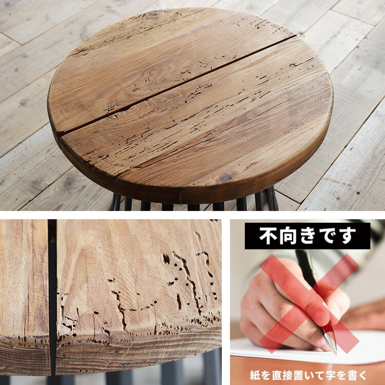 楽天市場】【レビュー特典付き】サイドテーブル 丸 テーブル 木製 丸