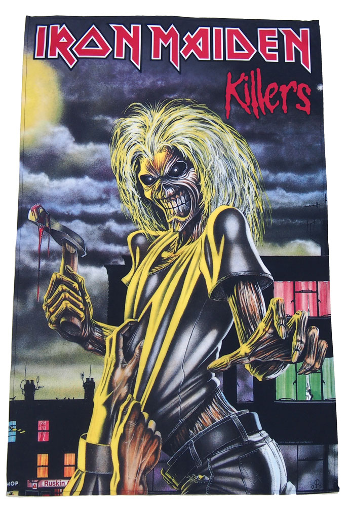 楽天市場】アイアン メイデン・IRON MAIDEN・KILLERS・布ポスター