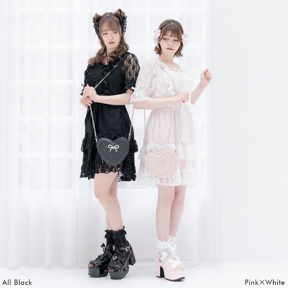 楽天市場】ハートビジューダブルリボンサンダル レディース 靴 靴下 靴