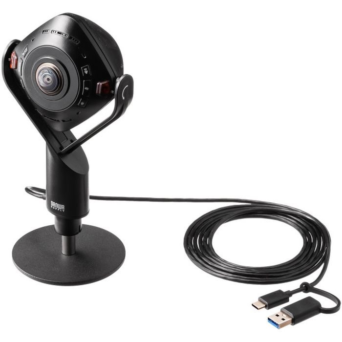 楽天市場】サンワダイレクト web会議カメラ: 400-cam071の通販