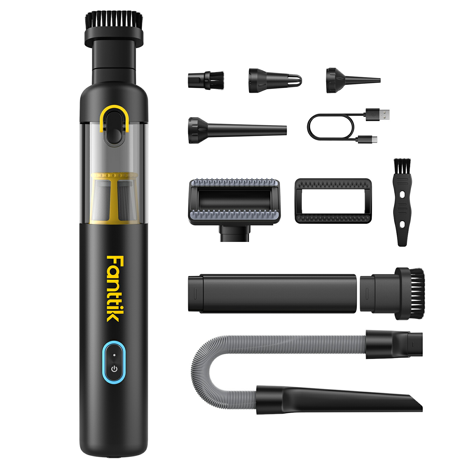 楽天市場】Fanttik Slim V8 Apex ハンディクリーナー 車用掃除機