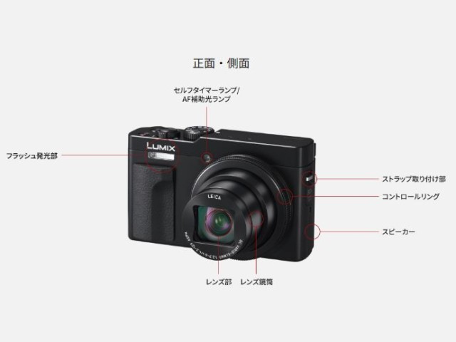 楽天市場】【即納】デジタルカメラ パナソニック LUMIX LEICA DCレンズ