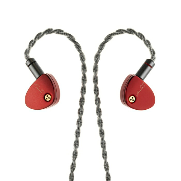 楽天市場】水月雨 (MOONDROP) Aria 2 真紅 有線イヤホン イヤホン 有線