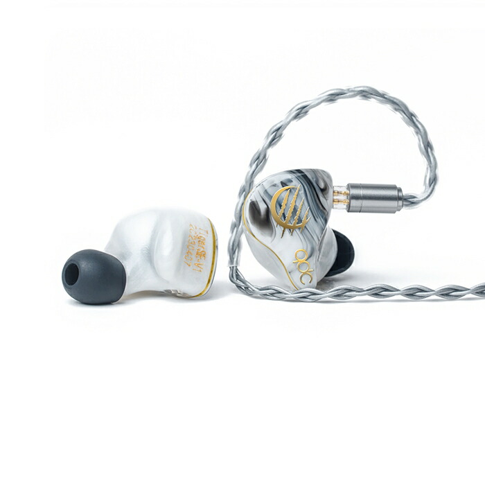 楽天市場】qdc WHITE TIGER II 有線イヤホン カナル型 耳かけ型 シュア