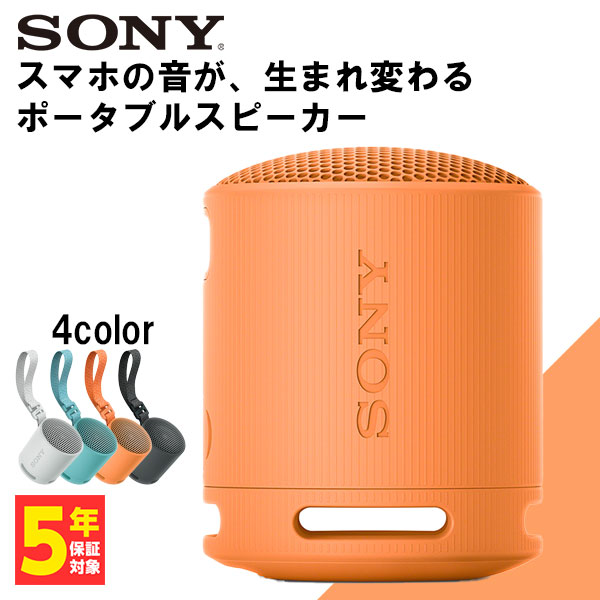 SONY SRS-XB100 オレンジ・ブラック 2個セット SONY SRS-XB100