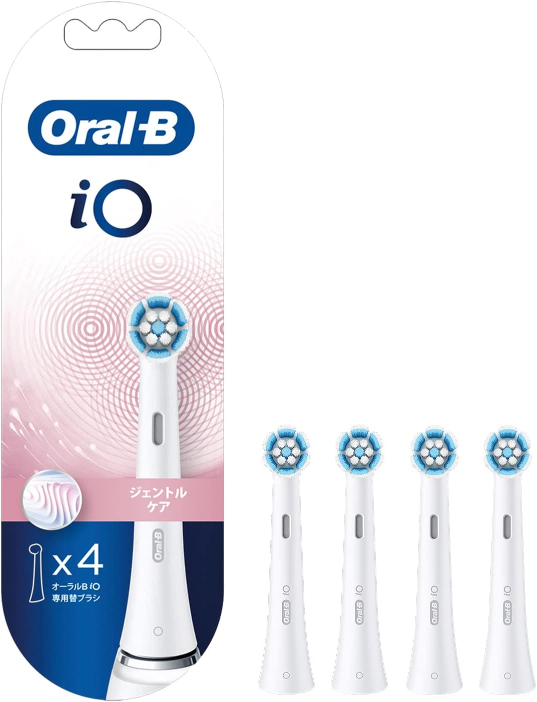 新品未使用 Oral-B iOシリーズ4 (ピンク) 替ブラシ2本付き 楽天24